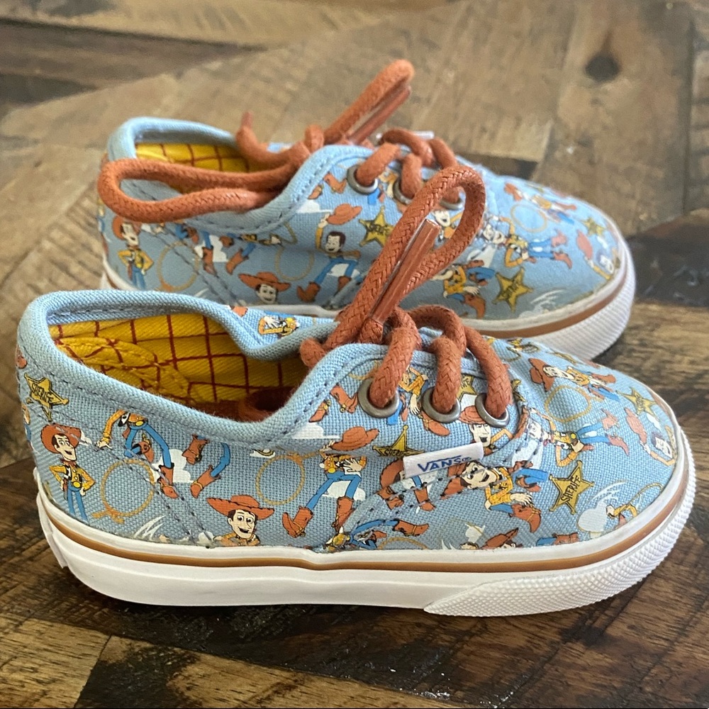 Toy story x Vans toddler size 4